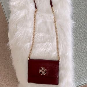 Tory Burch chain wallet